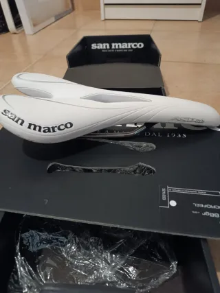 Sillín San Marco Blanco