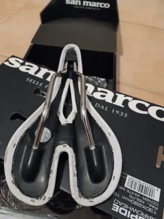 Sillín San Marco Blanco