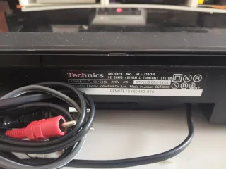 Tocadiscos Technics SL-J110R Negro! Made in Japan