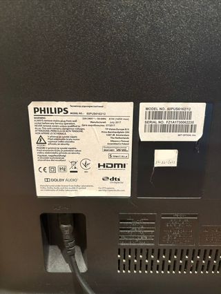 Televisión philips 50 pulgadas (50PUS6162/12)