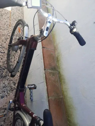 Bicicleta Eléctrica cambio x telefono mobil me urj