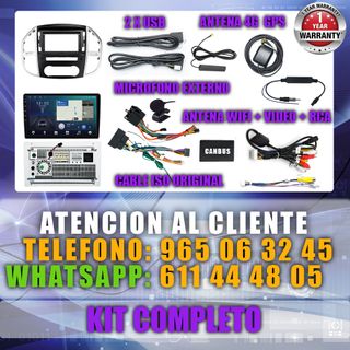 PANTALLA GPS MERCEDES BENZ V VITO 3 W447 2014-2020