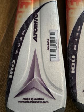 Esquís 180 cm Atomic Beta Puls Magnesium. SALE