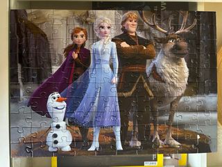 Puzzle Frozen II 2 Puzzles 100 Piezas