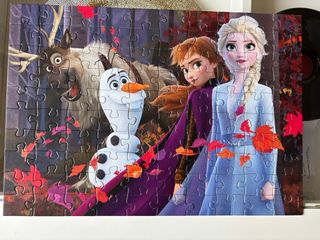 Puzzle Frozen II 2 Puzzles 100 Piezas