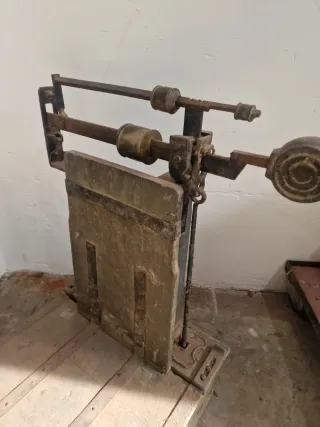 Báscula Romana Antigua 200kg perfecto funcionamien