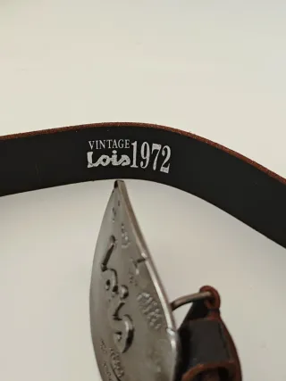 Cinturón Lois Vintage 1972