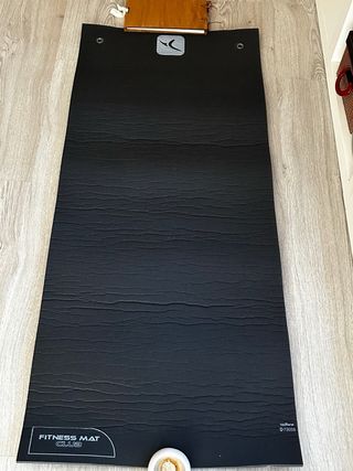 Alfombrilla de fitness negra