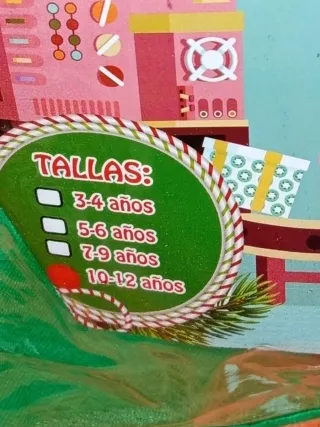 Disfraz de Elfo Navideño Infantil
