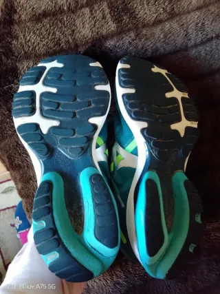 Scarpe uomo Mizuno blu/verde acqua