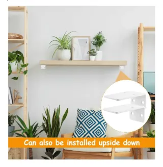 Soportes para estantería de pared (2uds)