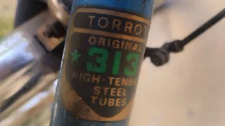 Bicicleta Clásica Azul Torrot