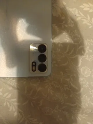 Oppo Plata/Blanco Pantalla Rota