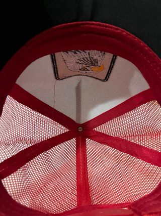 Gorra con parche de águila