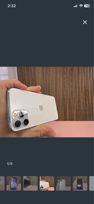 iPhone 11 Pro Blanco 256GB 77% de bateria