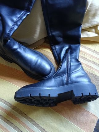 Botas altas Zara negras