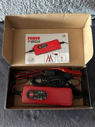 Cargador Baterías Automático FERVE F-2504