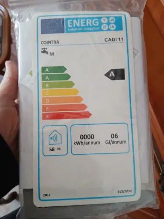 Termo de Gas Butano COINTRA Modelo CADI