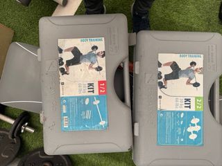 Máquina multifuncion, pesas, banco...