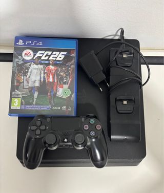 PS4 Slim 500GB + Mando + FIFA 26