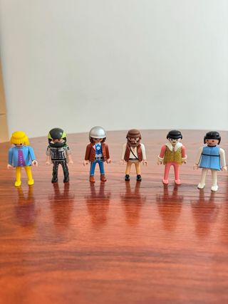 Lote 6 Figuras Playmobil