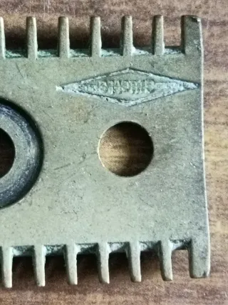 Navaja de afeitar antigua Guillete