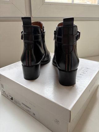 Botas Hispanitas Negras Talla 38