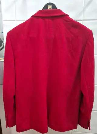 Chaqueta Roja El Corte Inglés Talla 46