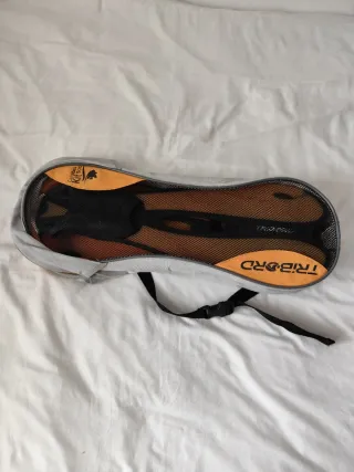 Aletas Tribord Naranja Talla 36 + Bolsa nylon.