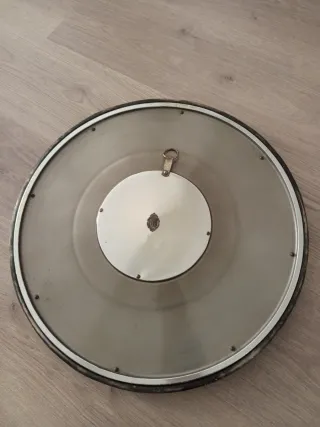 Plato Bronce Artístico de españa. Diámetro 45 cm