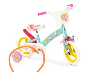 Bicicleta infantil Peppa Pig 4 a 6 años