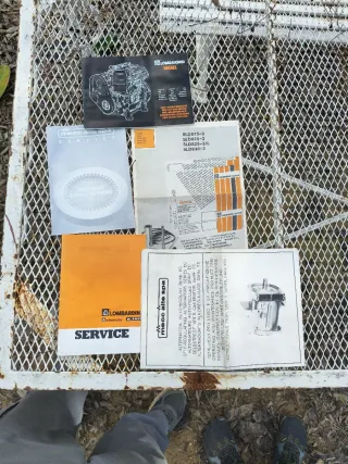 Manuales Motor Lombardini y Alternador