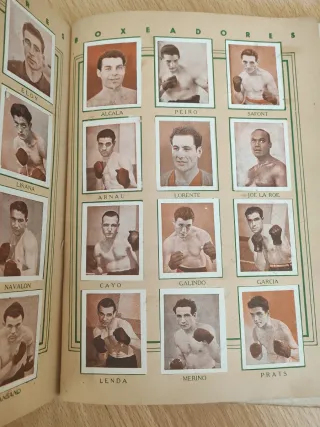 Álbum Foto-Película Fútbol, Boxeo, Ciclismo 1944