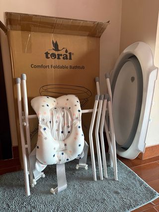 Bañera bebé plegable Toral