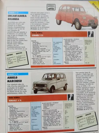 Revista automovilismo Motor 16 num 57 Nov 1984