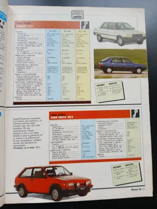 Revista automovilismo Motor 16 num 57 Nov 1984