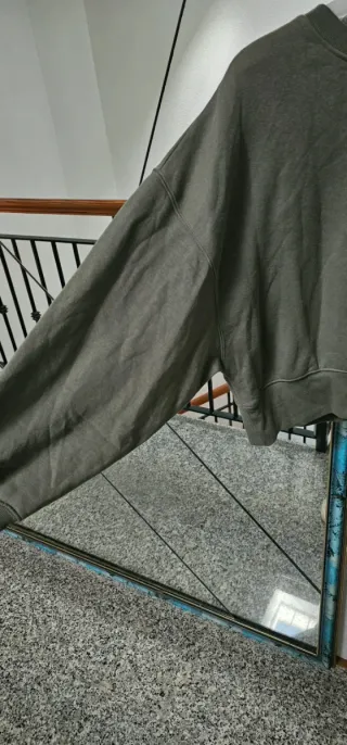 Sudadera Oversize Verde Militar Primark