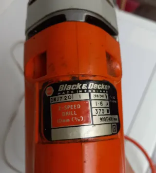 Taladro Black & Decker Naranja