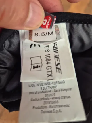 Guantes Moto Dainese Scout 2 Gore-Tex