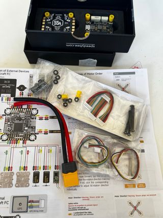 Controlador Dron Aircraft FC Negro/Amarillo