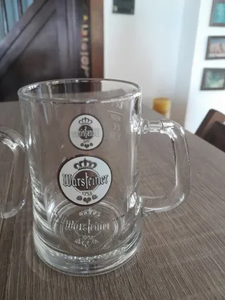 2 Bicchieri Warsteiner 0,2l in Vetro