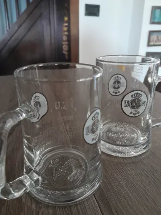 2 Bicchieri Warsteiner 0,2l in Vetro