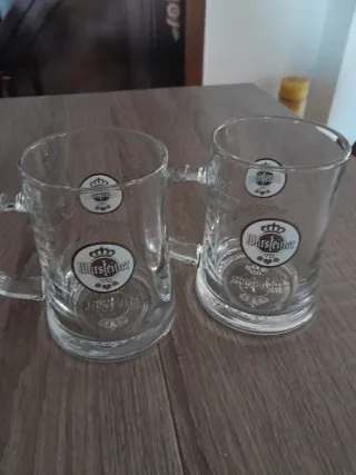 2 Bicchieri Warsteiner 0,2l in Vetro