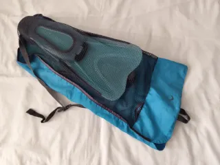 Aletas Subea Azul Talla 44/45 + Bolsa nylon.