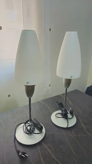 Lámparas de mesita noche (2 unidades)