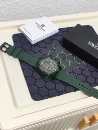 Reloj Naviforce Verde Hombre