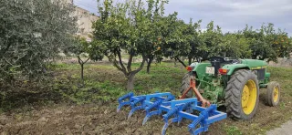 Trabajos agrícolas: tractor