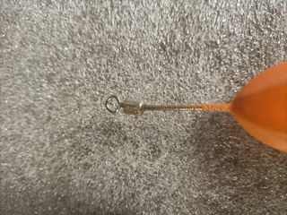 Plomos de pesca naranja