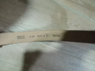 Cinturón LOTUSSE ante unisex talla S