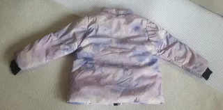 Chaqueta de esquí con estampado tie-dye